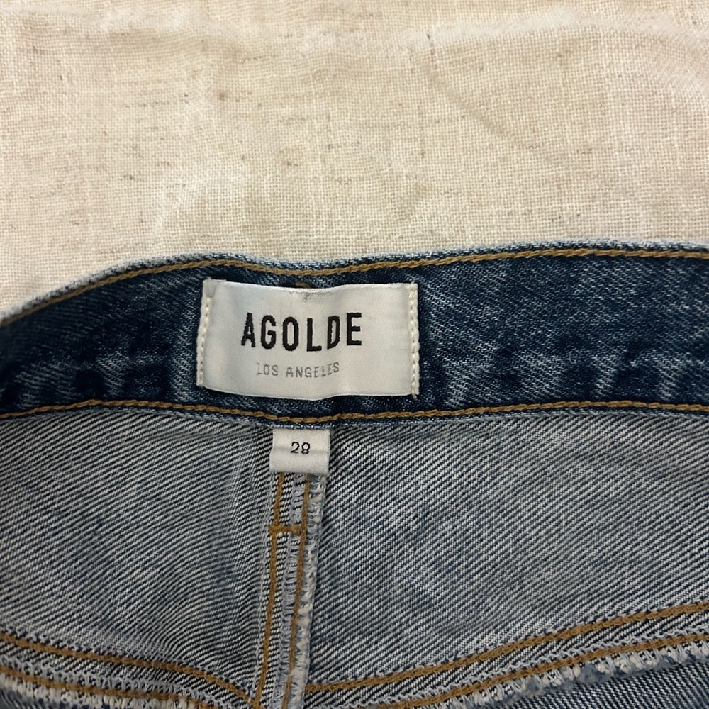 AGOLDE Parker Angled Hem Skirt - Picture 4 of 6